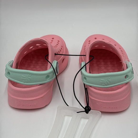 NWT Joybees Kids’ Active Clog - Soft Pink / Mint, Size 4/5 - Picture 4 of 8